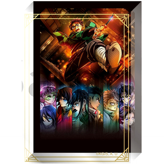 Demon Slayer: Kimetsu no Yaiba Infinity Castle Arc Teaser Visual Acrylic Block [USED]