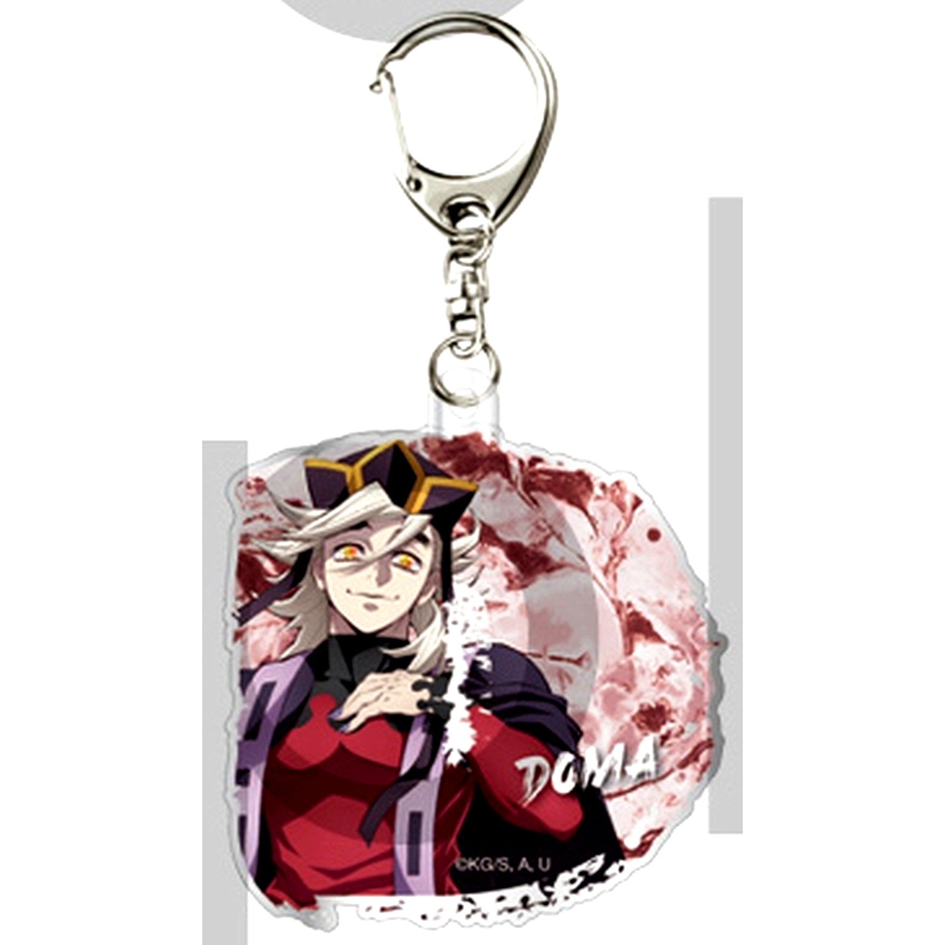 Doma Demon Slayer Kimetsu no Yaiba Trading Initial Keychain B [USED]