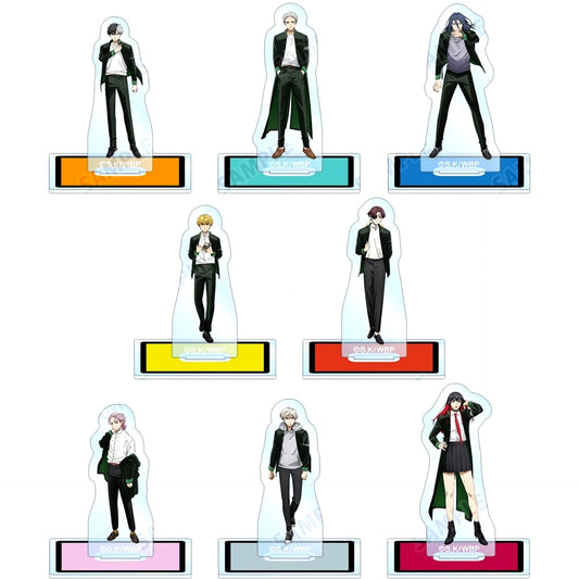 Set of 8 WIND BREAKER Trading Mini Acrylic Stand [USED]