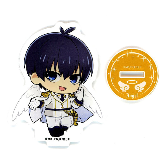 Yoichi Isagi Blue Lock Mini Character Acrylic Stand Angel & Devil Angel [USED]