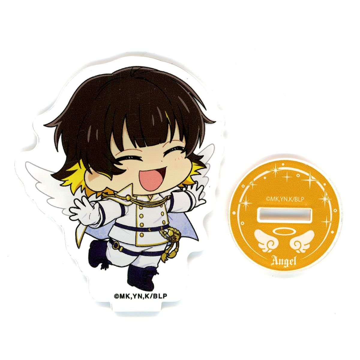 Meguru Bachira Blue Lock Mini Character Acrylic Stand Angel & Devil Angel [USED]