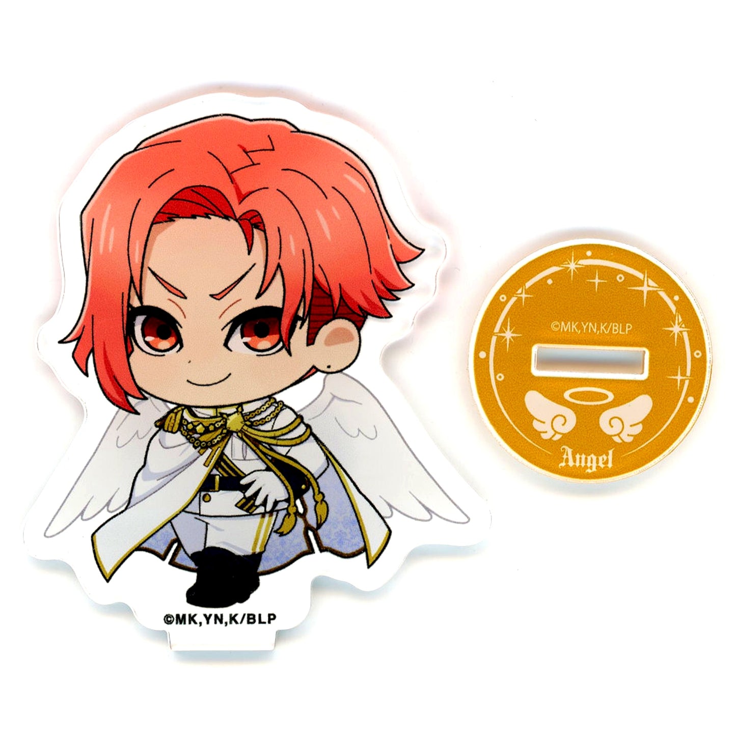 Shuto Sendo Blue Lock Mini Character Acrylic Stand Angel & Devil Angel [USED]