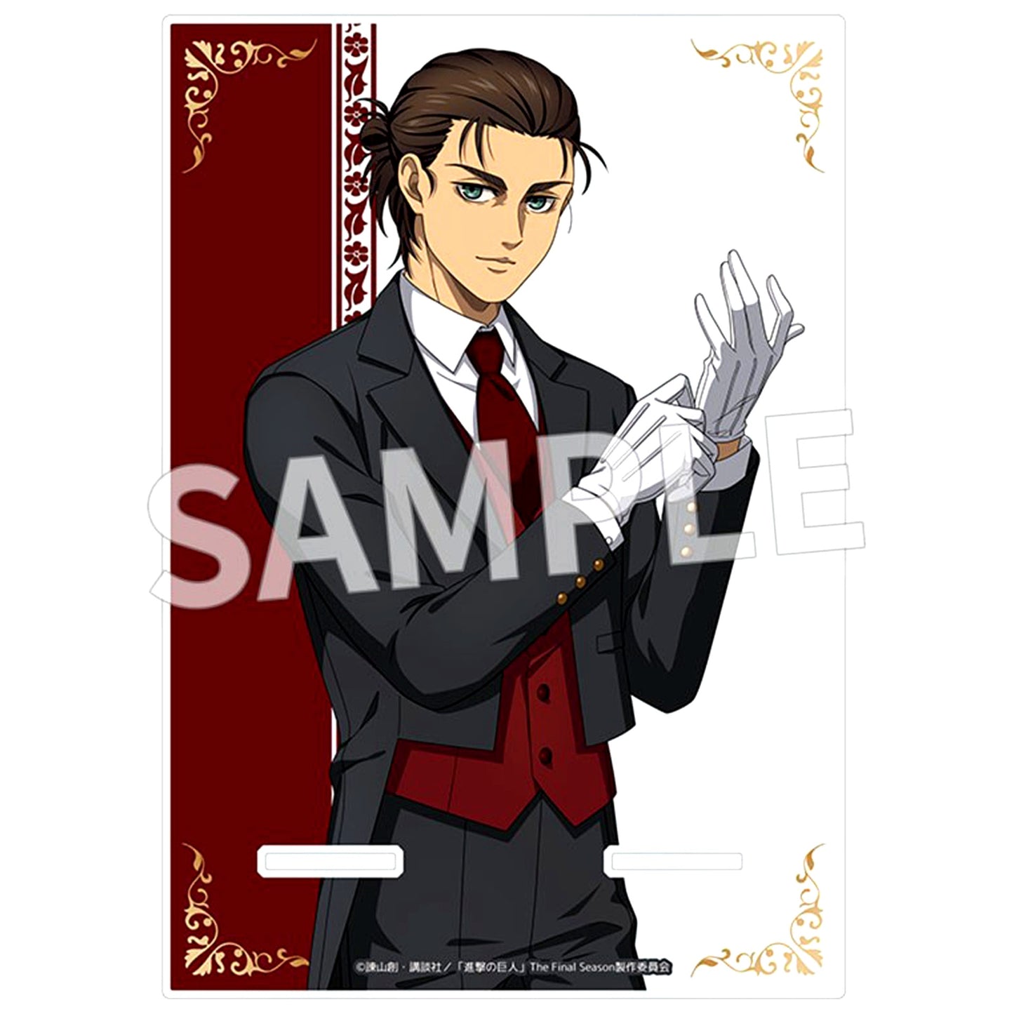 Eren Yeager Butler Outfit Attack on Titan Acrylic Multi Stand [USED]