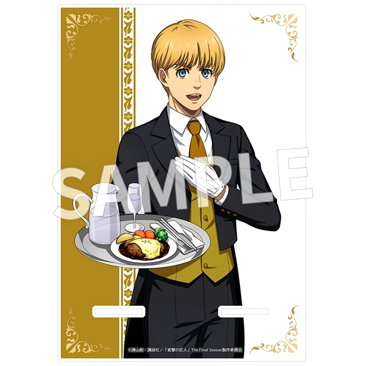 Armin Arlert Attack on Titan Butler Outfit Acrylic Multi Stand [USED]
