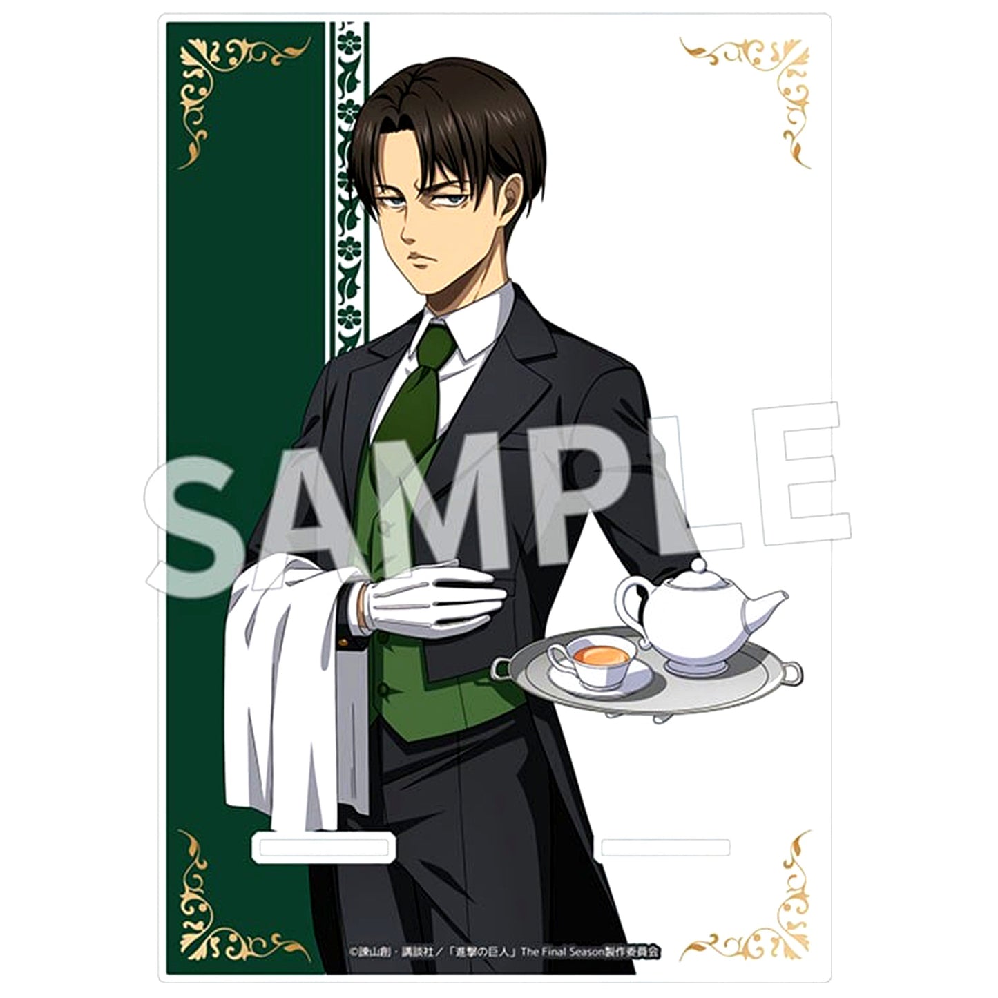 Levi Ackerman Attack on Titan Acrylic Multi Stand Butler Outfit [USED]