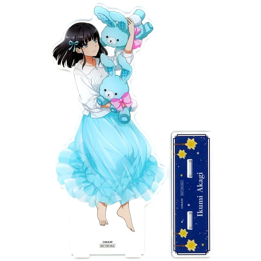 Ikumi Akagi BIG Acrylic Stand Happiness Button BOX Happiness Prize Rascal Does Not Dream of Santa Claus [USED]