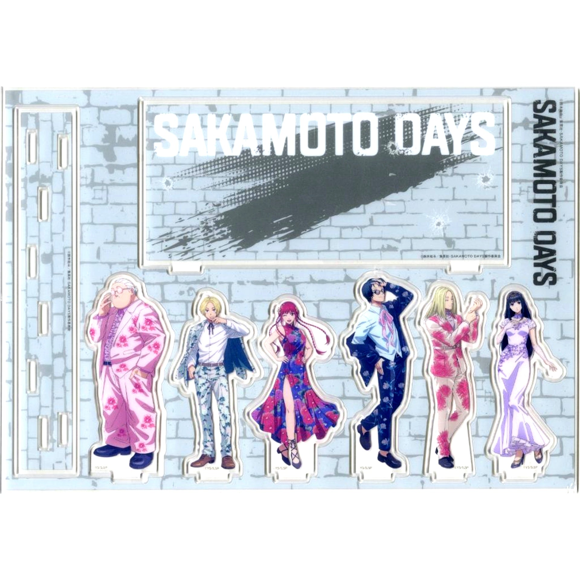 Group Sakamoto Days Clear Diorama Kuji Rack Tonight is a Party Arc Last Prize [USED]