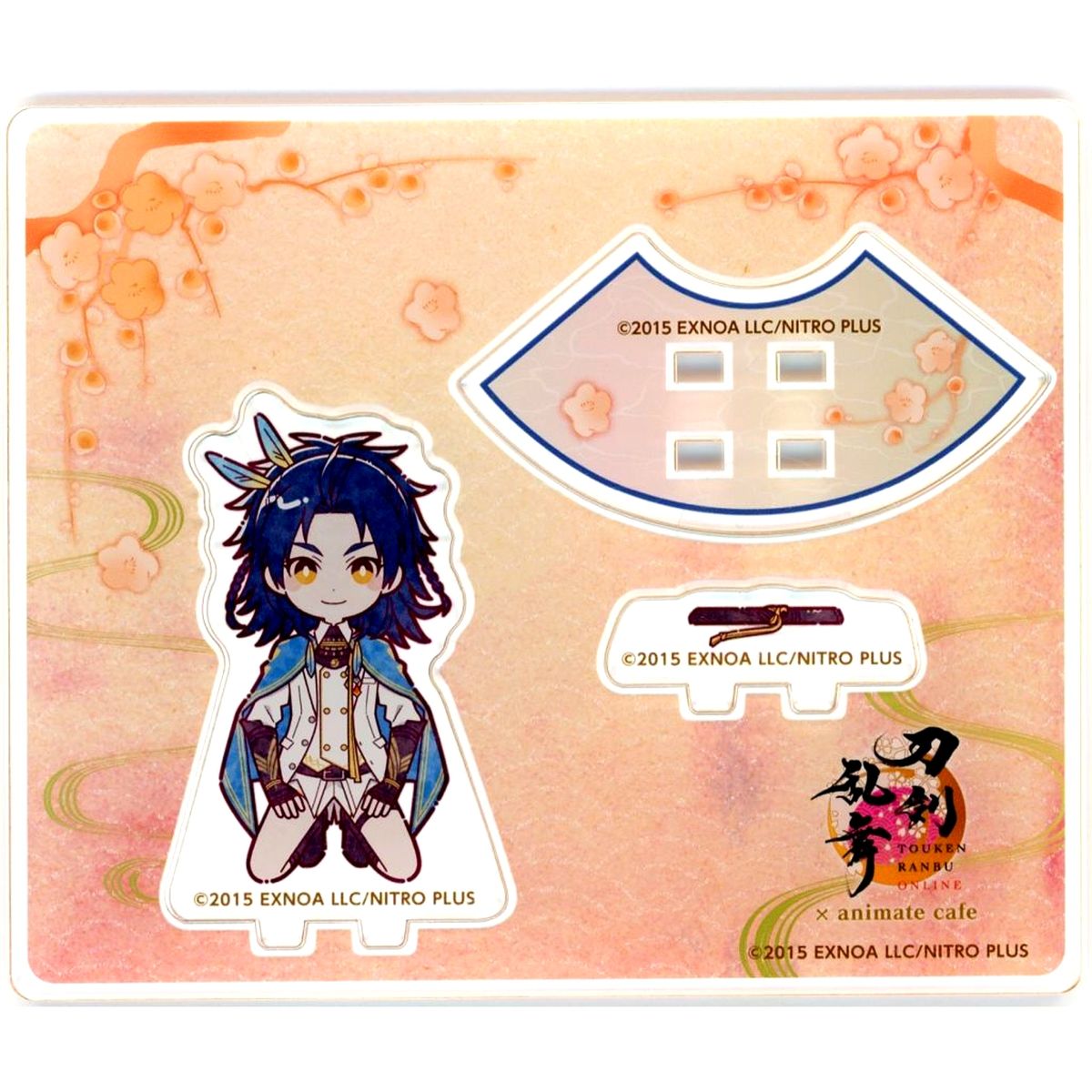 Taikogane Sadamune Touken Ranbu ONLINE x animatecafe 10th Anniversary 3rd Series Kneeling Mini Acrylic Stand [USED]