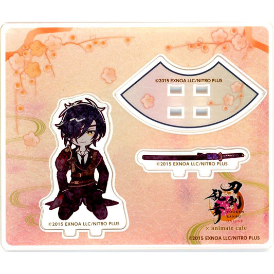 Shokudaikiri Mitsutada Touken Ranbu ONLINE x animatecafe Kneeling Mini Acrylic Stand 10th Anniversary Round 3 [USED]