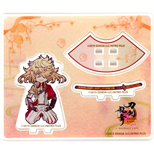 Ichimonji Norimune Touken Ranbu ONLINE x animatecafe 10th Anniversary 3rd Series Kneeling Mini Acrylic Stand [USED]