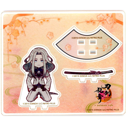 Himetsuru Ichimonji Touken Ranbu ONLINE x animatecafe Kneeling Mini Acrylic Stand 10th Anniversary Round 3 [USED]