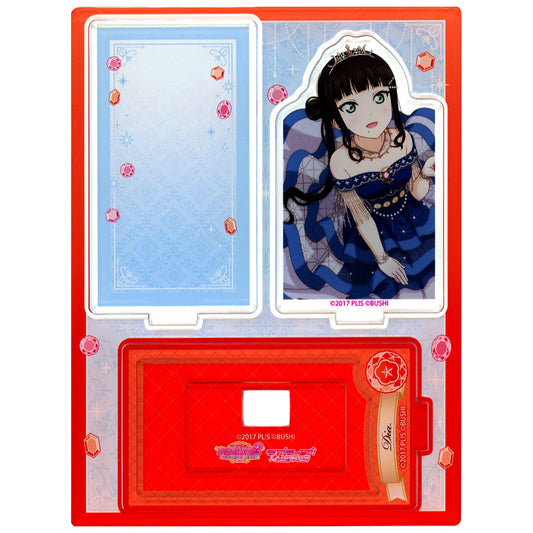 Dia Kurosawa Layered Acrylic Stand Aqours THE Chara CAFE Shinsaibashi OPA x Love Live! Series 2025 [USED]