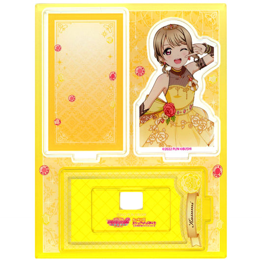 Kasumi Nakasu Layered Acrylic Stand Nijigasaki High School Idol Club THE Chara CAFE Shinsaibashi OPA x Love Live! Series 2025 [USED]