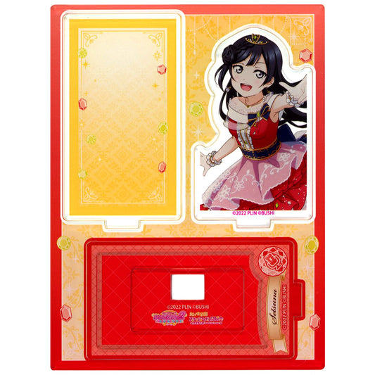Setsuna Yuki Layered Acrylic Stand Nijigasaki High School Idol Club THE Chara CAFE Shinsaibashi OPA x Love Live! Series 2025 [USED]