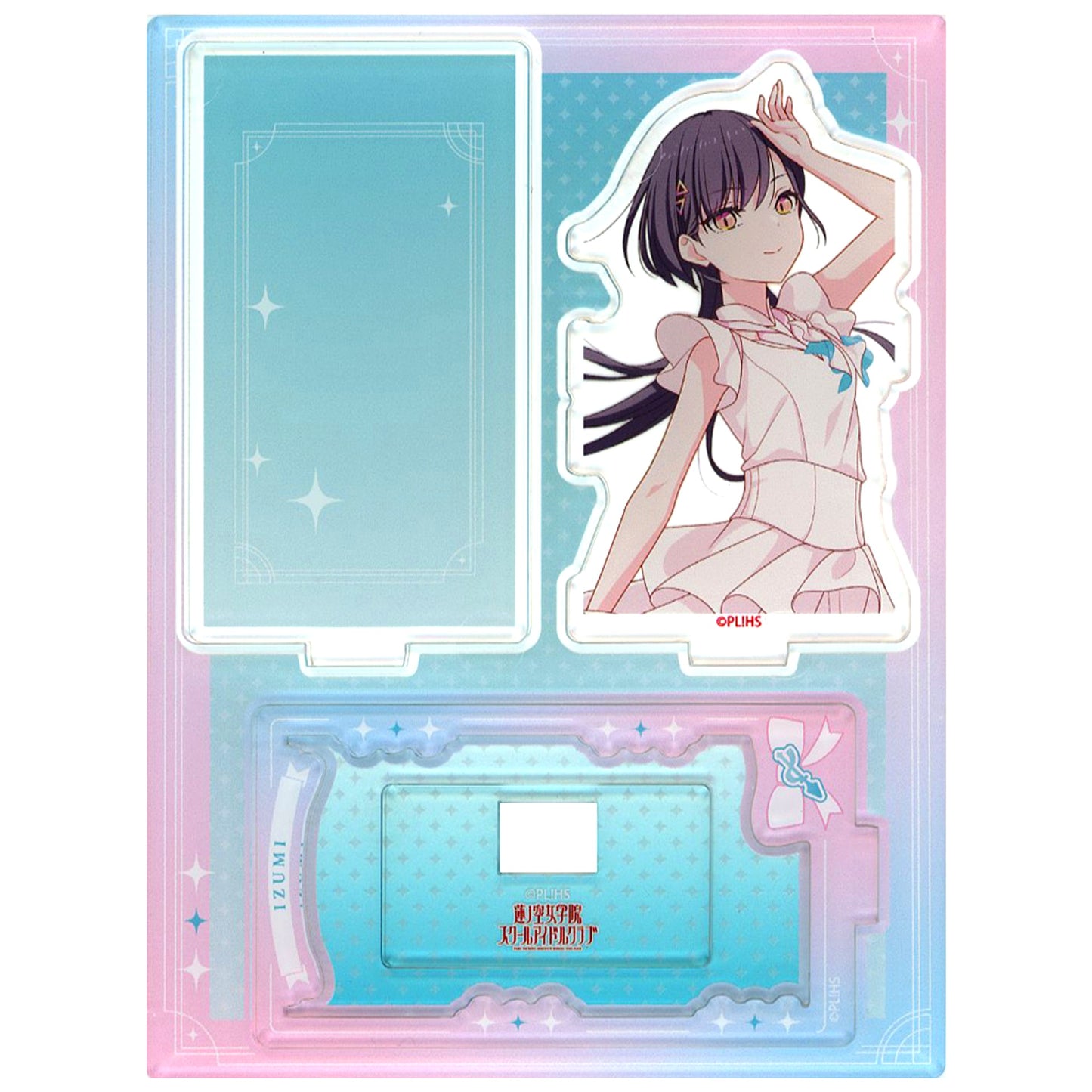 Izumi Katsuragi Layered Acrylic Stand Hasunosora Girls' High School Idol Club THE Chara CAFE Shinsaibashi OPA x Love Live! Series 2025 [USED]