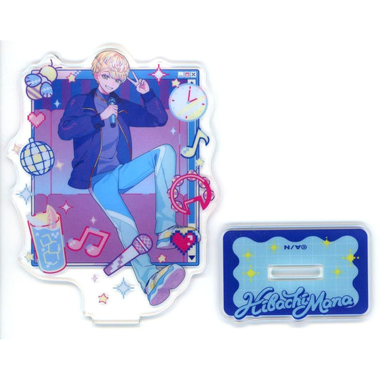 Hibachi Mana Acrylic Stand Virtual YouTuber Nijisanji Yoru Gata Ningen [USED]