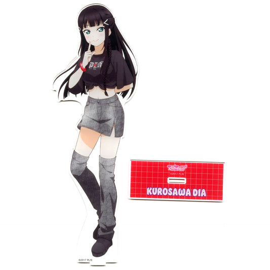 Dia Kurosawa arti-mate Extra Large Acrylic Stand Illustration Y2K Fashion Ver. Love Live! Sunshine!! [USED]