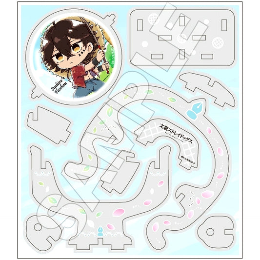 Tecchou Suehiro & Saigiku Jouno Bungo Stray Dogs Sketchu! Terrarium Pirouette Stand [USED]