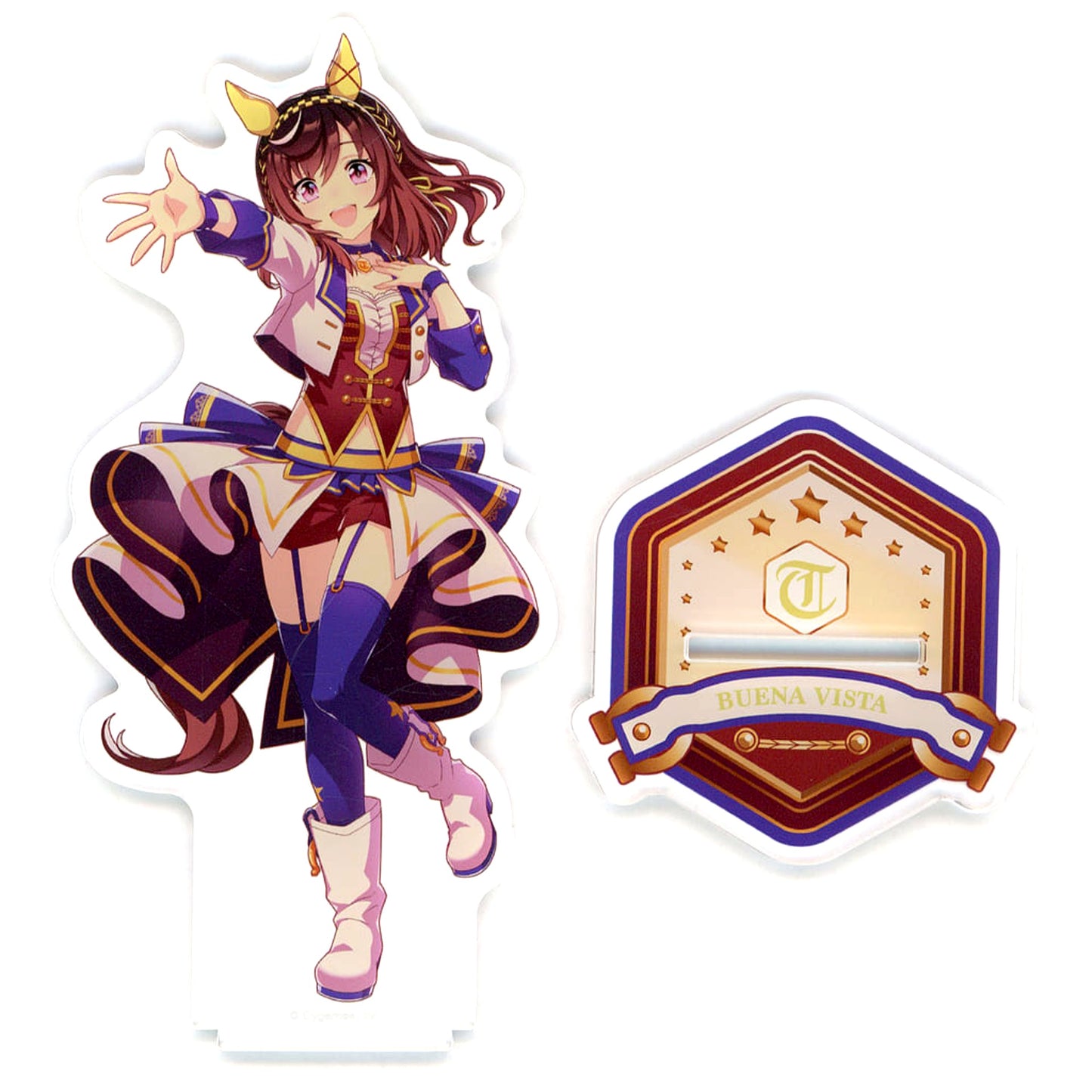 Buena Vista Uma Musume Pretty Derby Official Acrylic Stand Starting Future Ver [USED]