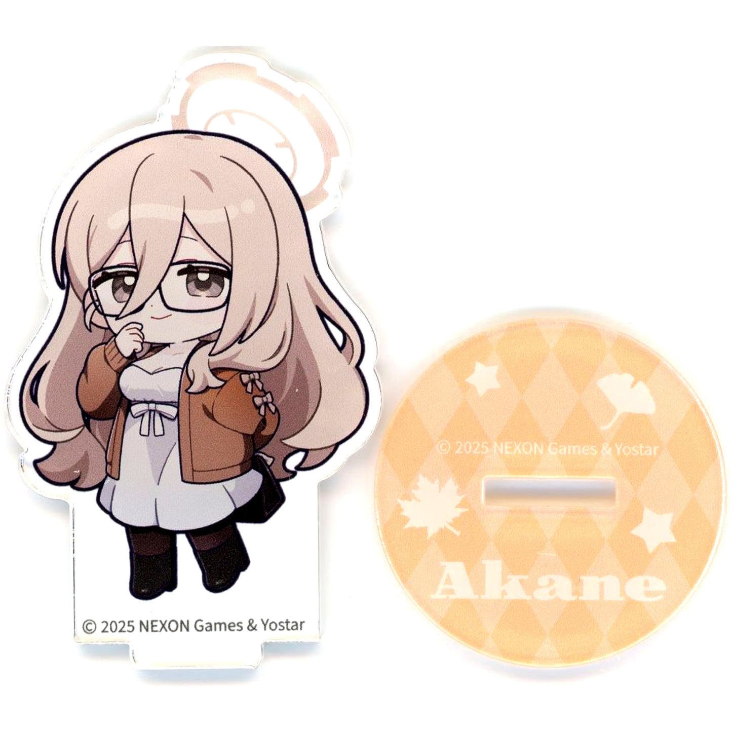 Akane Murokasa Autumn Clothes Ver. Blue Archive x SMILE BASE CAFE Autumn Code Random Acrylic Mini Stand [USED]