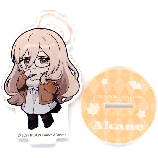 Akane Murokasa Autumn Clothes Ver. Blue Archive x SMILE BASE CAFE Autumn Code Random Acrylic Mini Stand [USED]