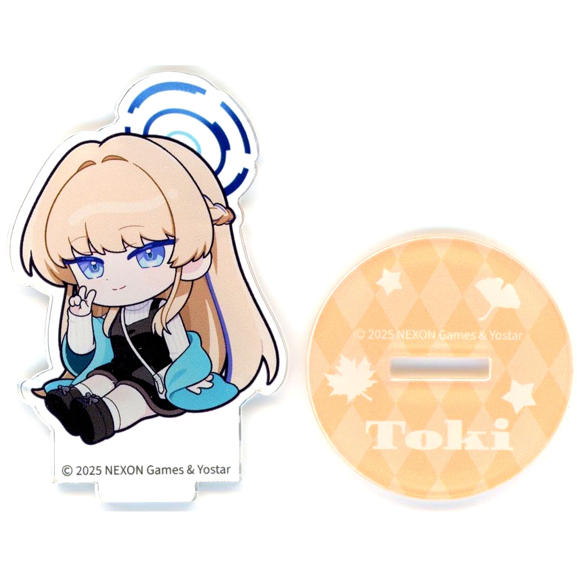 Toki Asuma Autumn Clothes Ver. Blue Archive x SMILE BASE CAFE Autumn Code Random Acrylic Mini Stand [USED]