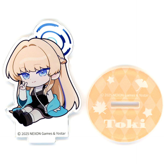 Toki Asuma Autumn Clothes Ver. Blue Archive x SMILE BASE CAFE Autumn Code Random Acrylic Mini Stand [USED]