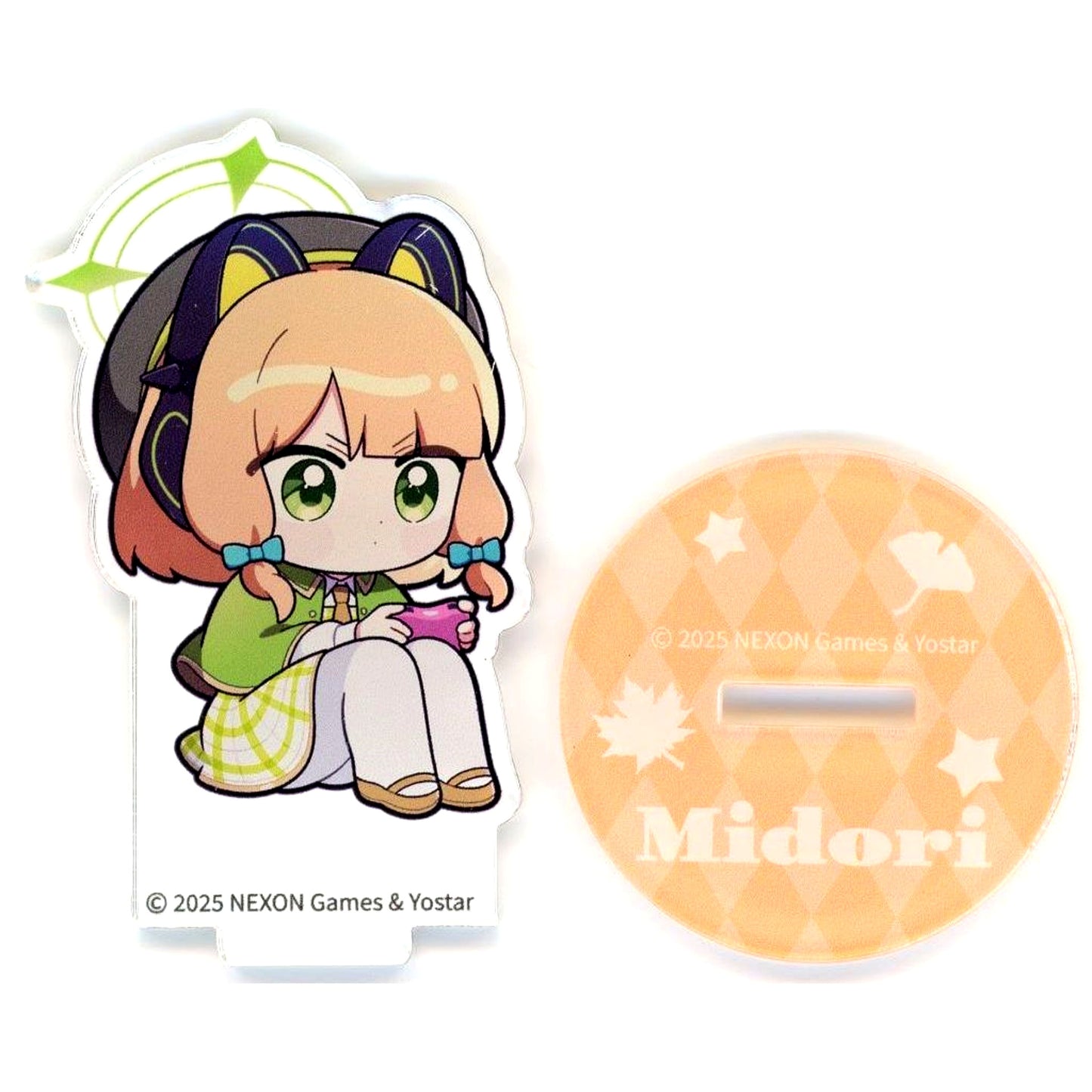 Midori Saiba Blue Archive x SMILE BASE CAFE Autumn Code Random Acrylic Mini Stand Autumn Clothes Ver. [USED]
