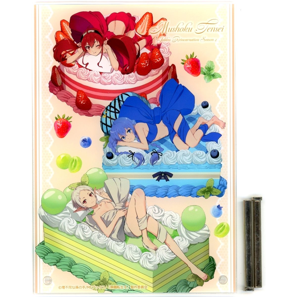 Group Acrylic Plate Spun Dreams and Sweet Gifts TV Anime Mushoku Tensei: Jobless Reincarnation Season 2 [USED]