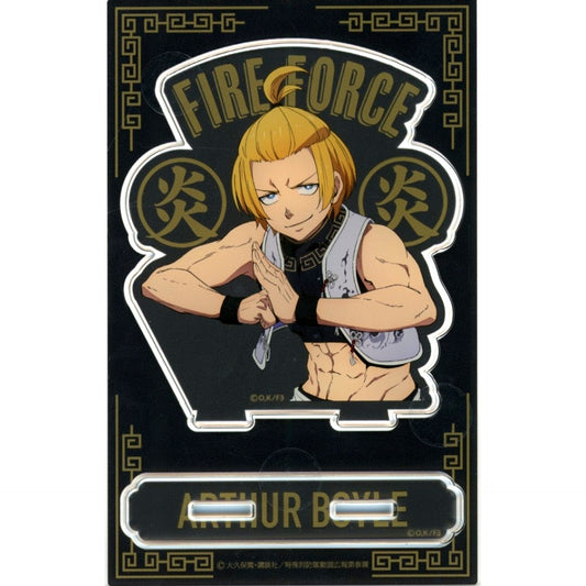 Arthur Boyle Close-up Fire Force Season 3 Acrylic Stand Figure B-5 Prize Kujibikido Online Kuji [USED]