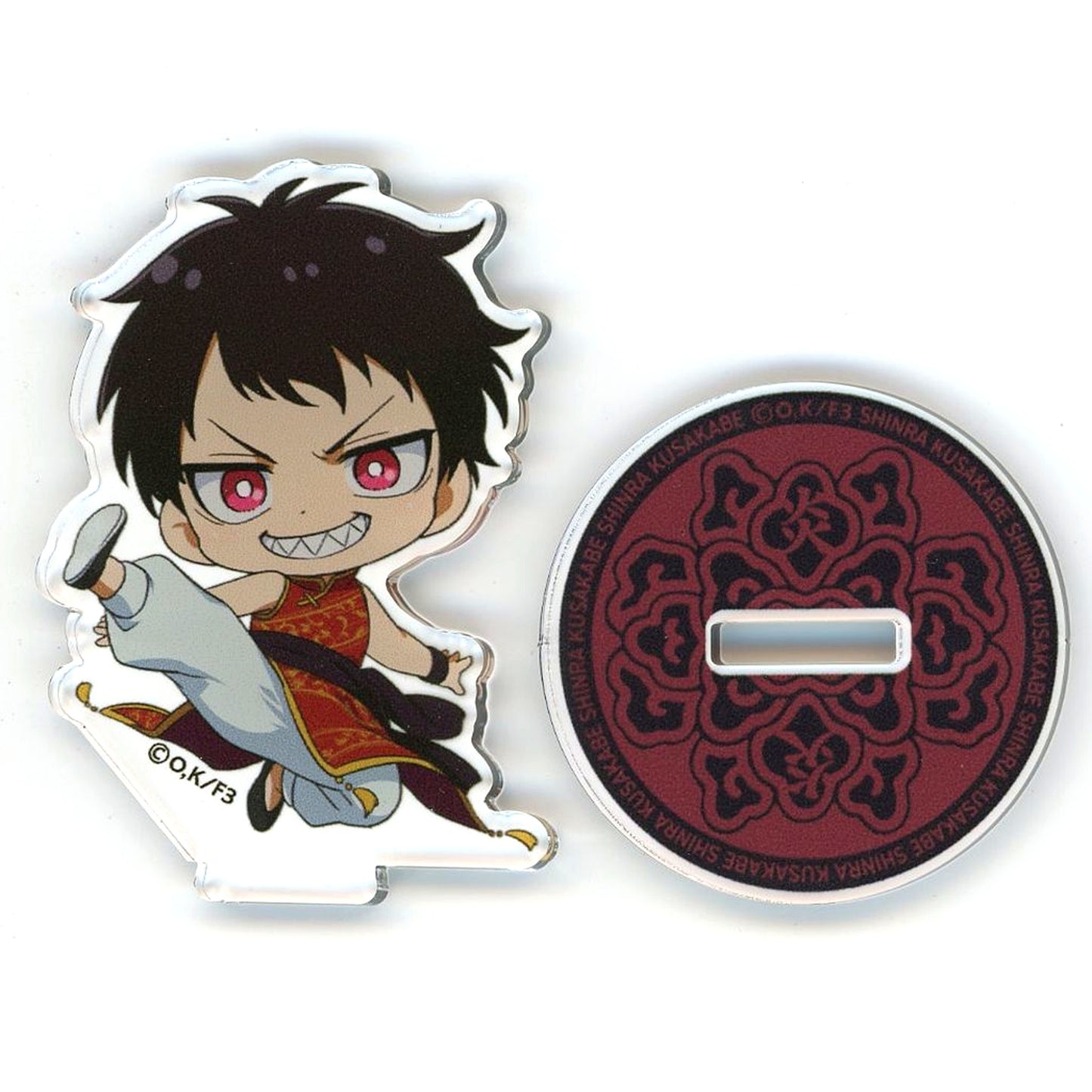 Shinra Kusakabe Fire Force Season 3 Mini Acrylic Stand Figure C-1 Prize Kujibikido Online Kuji [USED]