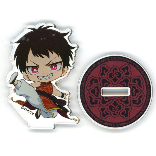 Shinra Kusakabe Fire Force Season 3 Mini Acrylic Stand Figure C-1 Prize Kujibikido Online Kuji [USED]