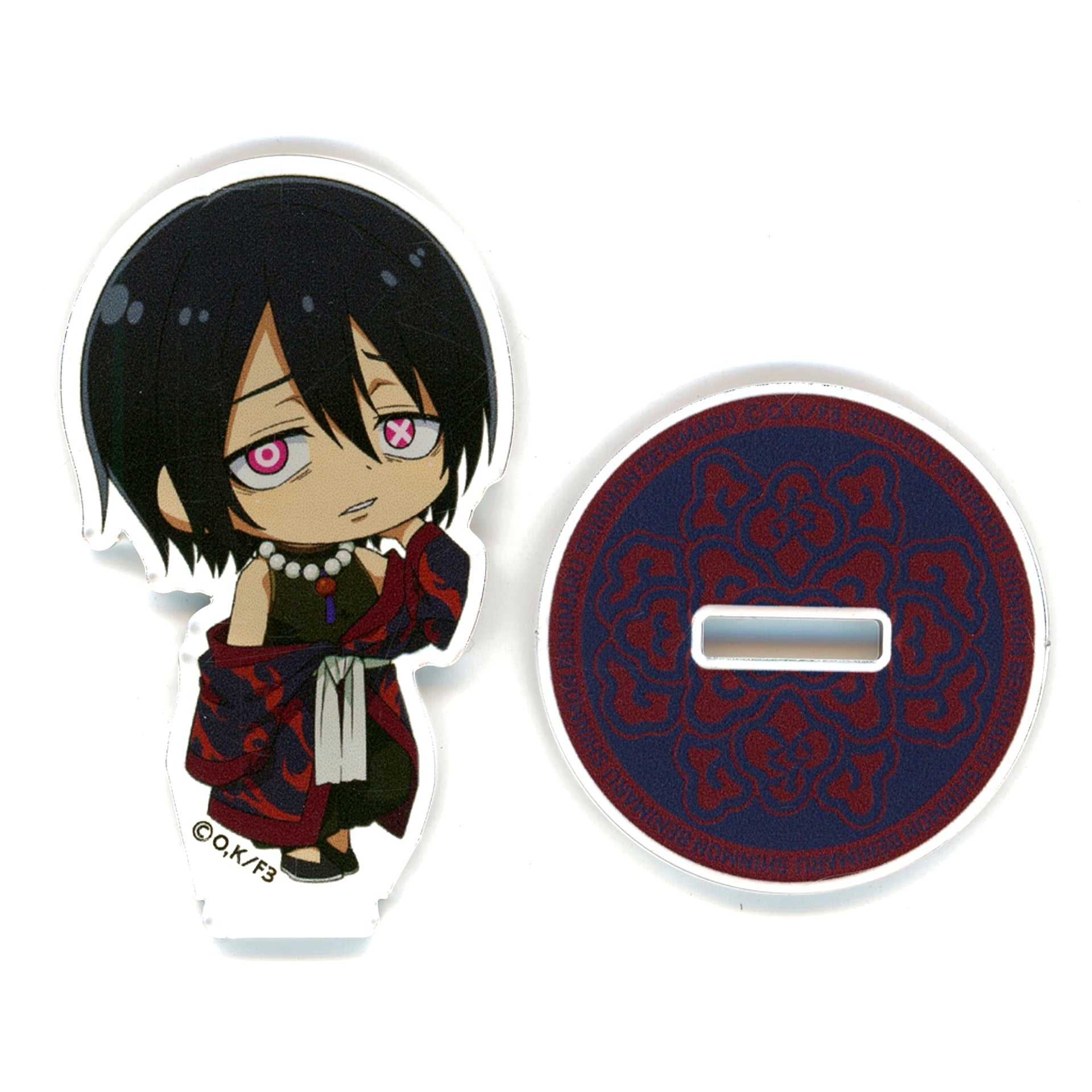 Benimaru Shinmon Fire Force Season 3 Mini Acrylic Stand Figure C-3 Prize Kujibikido Online Kuji [USED]