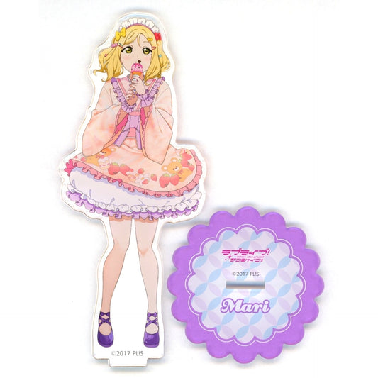 Mari Ohara Prize B-8 Acrylic Figure Kujibikido Love Live! Sunshine!! Online Kuji [USED]