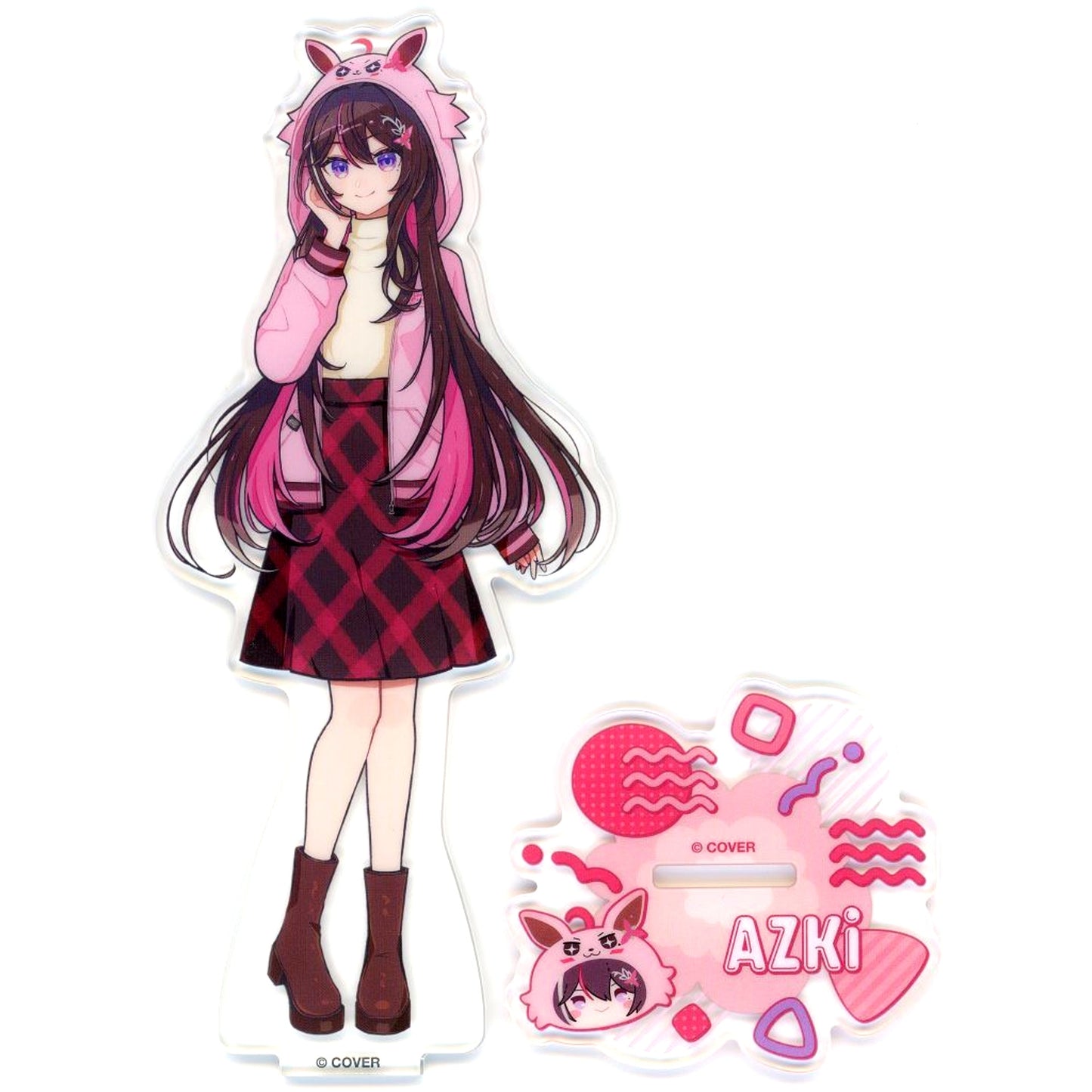 AZKi Acrylic Stand Lovely Okaburi Mascot Series Vol.1 Virtual YouTuber Hololive [USED]