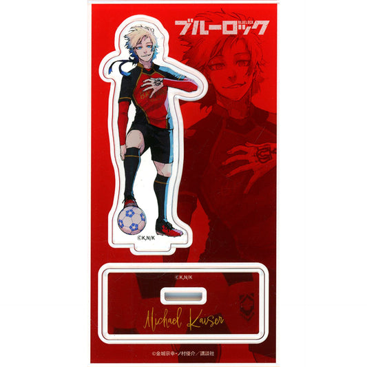 Michael Kaiser Illustration Acrylic Stand Shinjuku Art Week Blue Lock x Isetan [USED]