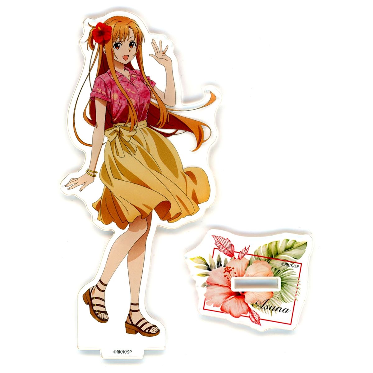 Asuna Yuuki Acrylic Stand Aloha Shirt Sword Art Online animega x Sofmap Advance Sales Fair [USED]