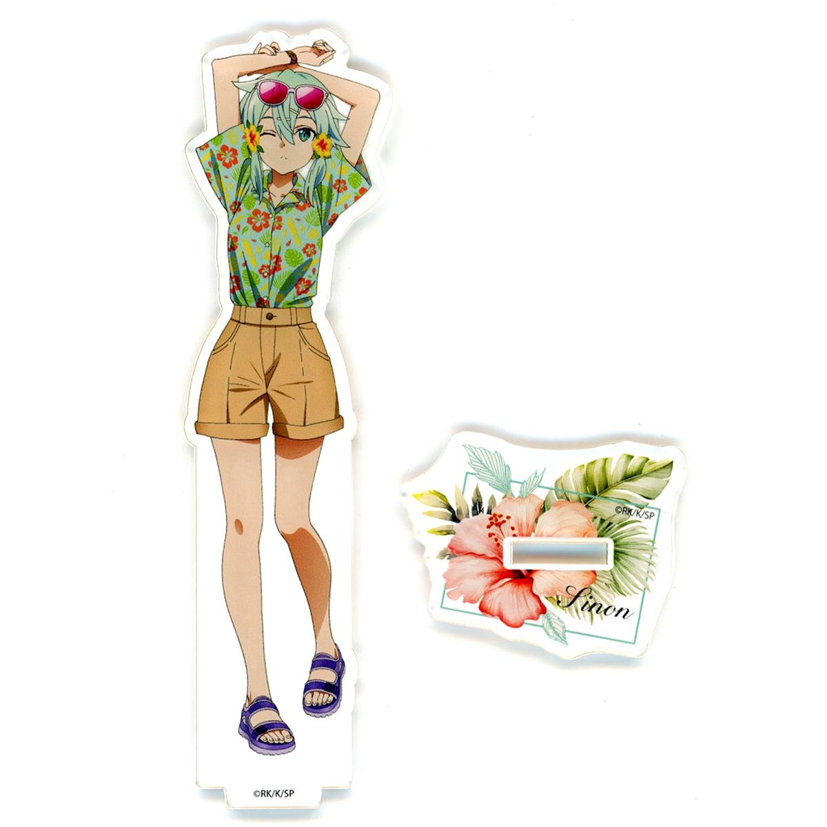 Shino Asada Acrylic Stand Aloha Shirt Sword Art Online animega x Sofmap Advance Sales Fair [USED]