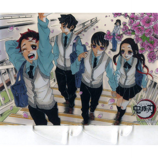 Group Acrylic Art Board Demon Slayer Weekly Shonen Jump Serialization Completion Commemorative Present Campaign Winning Item [USED]