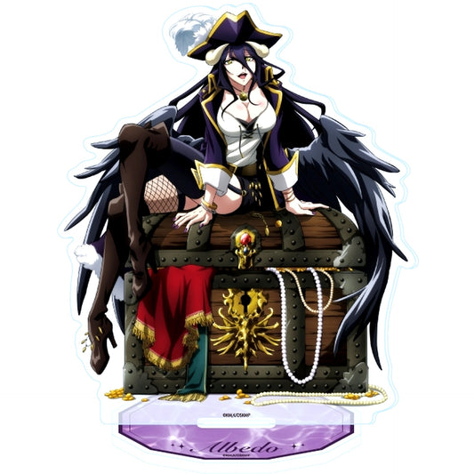 Albedo 10. Treasure Ver. Overlord Illustration Acrylic Stand [USED]
