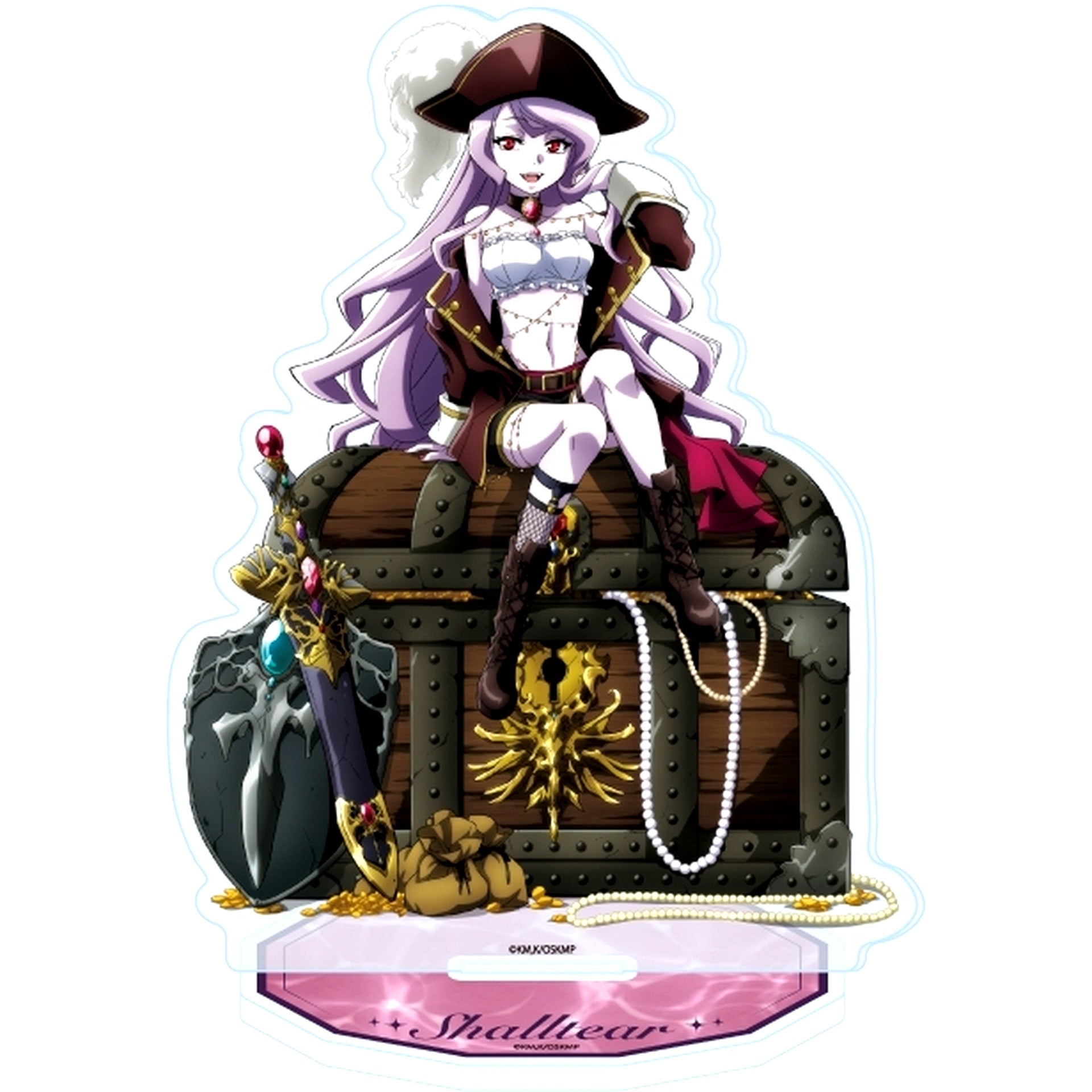 Shalltear 11. Treasure Ver. Overlord Illustration Acrylic Stand [USED]