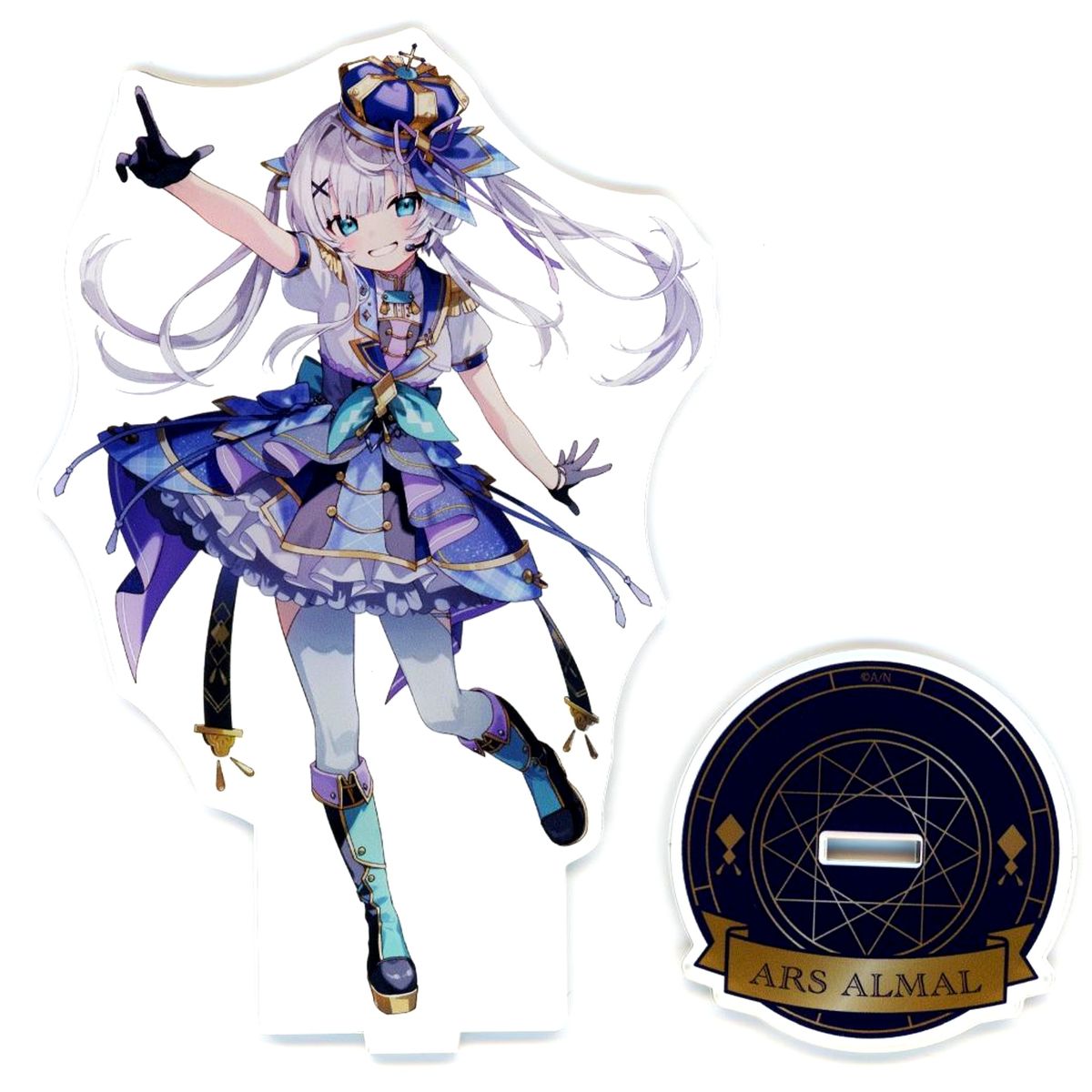 Ars Almal Acrylic Stand Virtual YouTuber Nijisanji ZOZOTOWN Goods Set Life Size [USED]