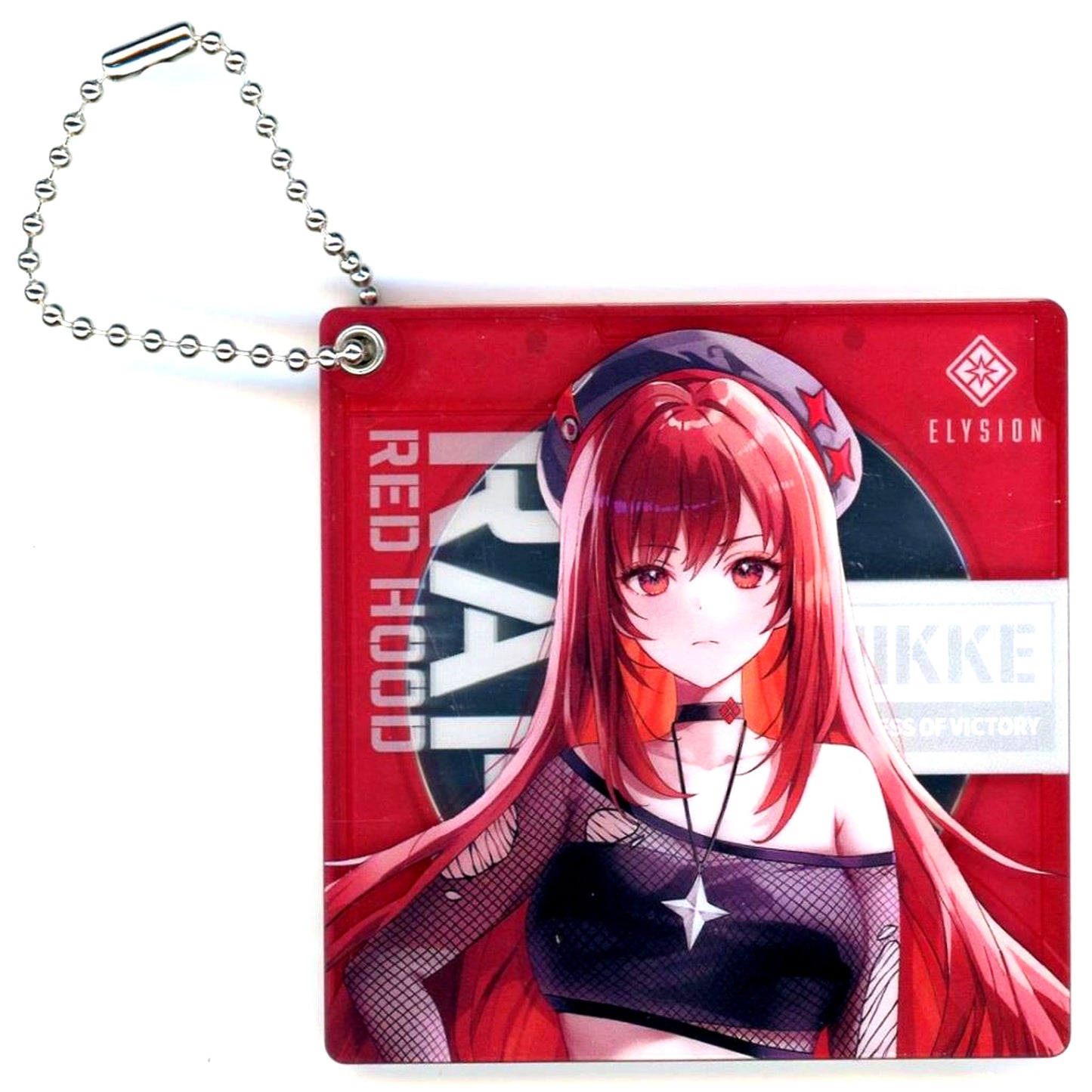 Rapi Red Hood Goddess of Victory: Nikke Slide Mirror Keychain Lawson Campaign [USED]