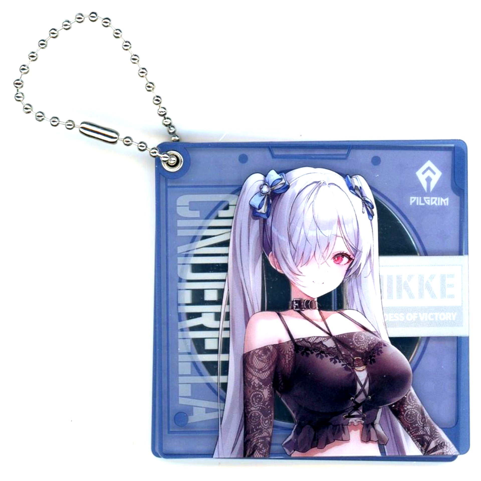 Cinderella Goddess of Victory: Nikke Slide Mirror Keychain Lawson Campaign [USED]
