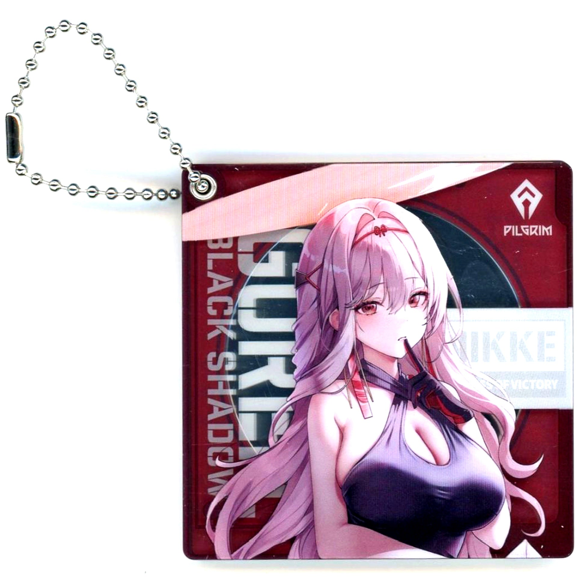 Scarlet Black Shadow Goddess of Victory: Nikke Slide Mirror Keychain Lawson Campaign [USED]