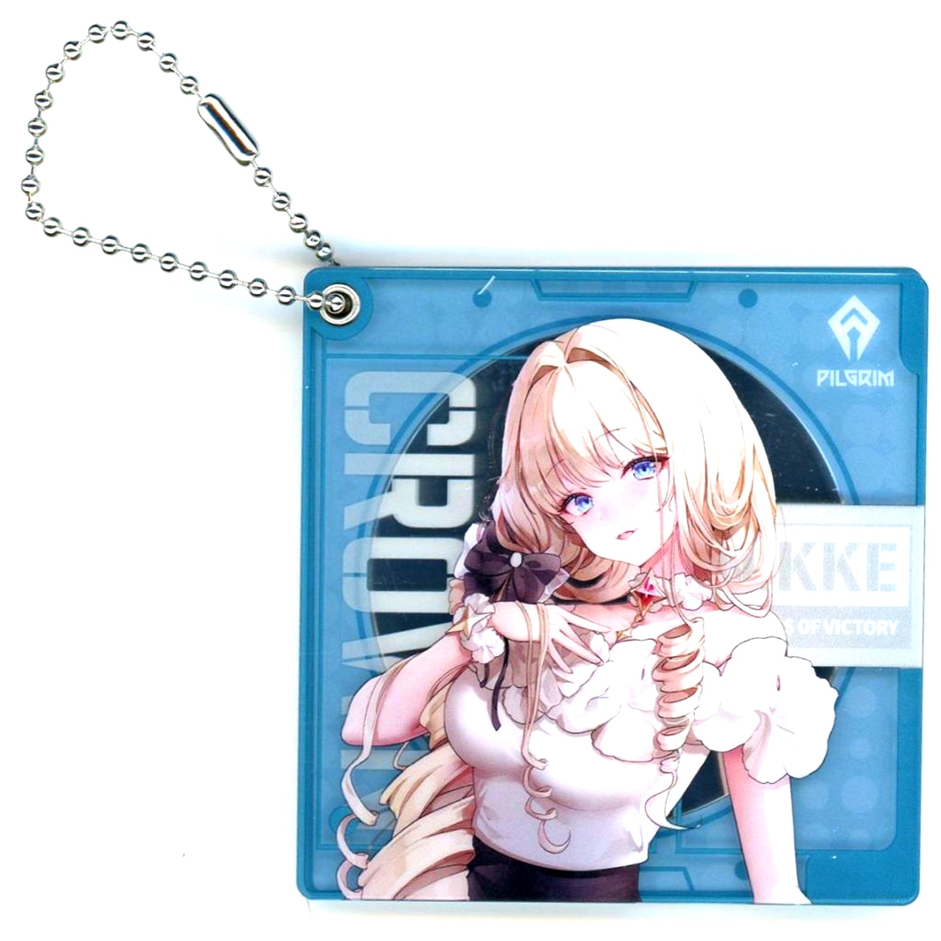 Crown GODDESS OF VICTORY: NIKKE x Lawson Campaign Slide Mirror Keychain [USED]