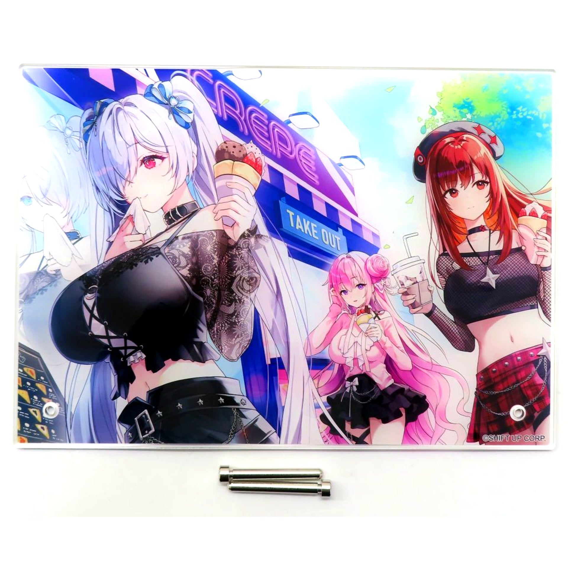 K-POP Style Outfit GODDESS OF VICTORY: NIKKE Acrylic Panel Lawson Campaign @Loppi HMV Limited [USED]