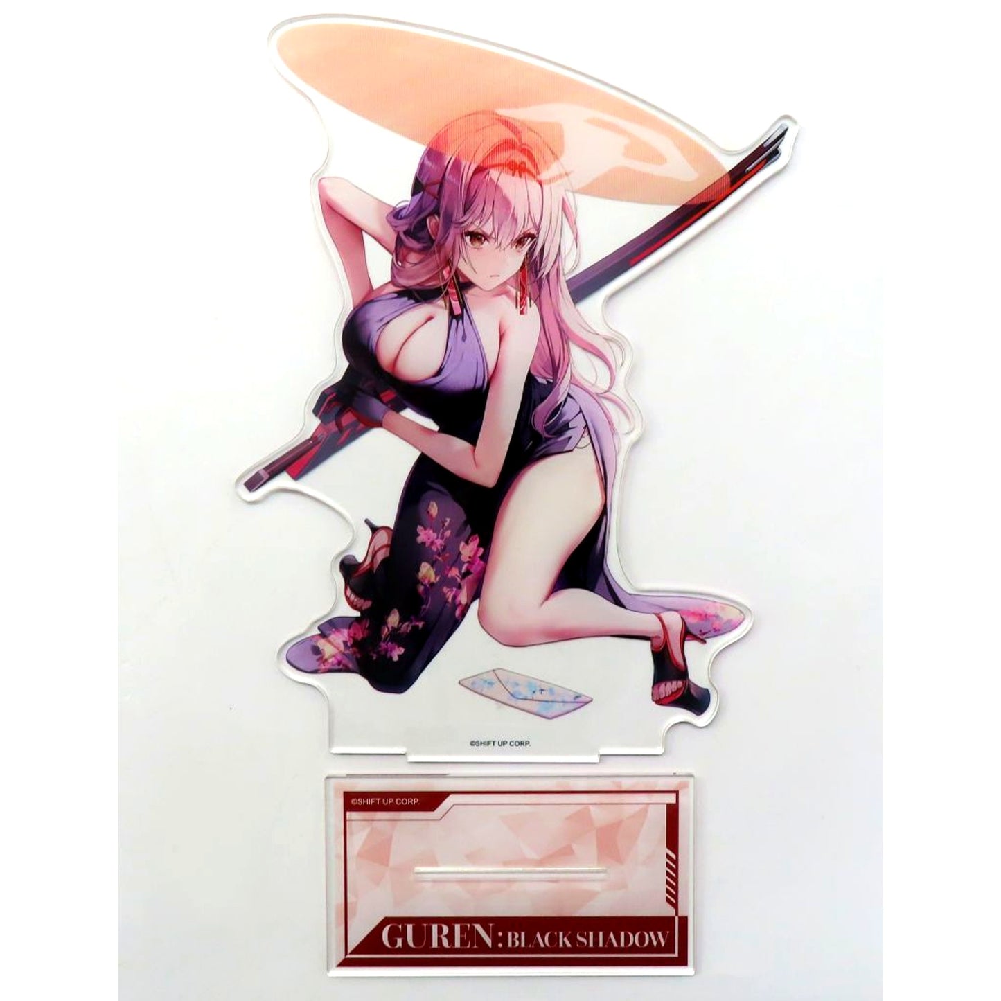 Scarlet Black Shadow Shooting Pose Goddess of Victory: Nikke x Lawson Campaign @Loppi HMV Limited Big Acrylic Stand [USED]
