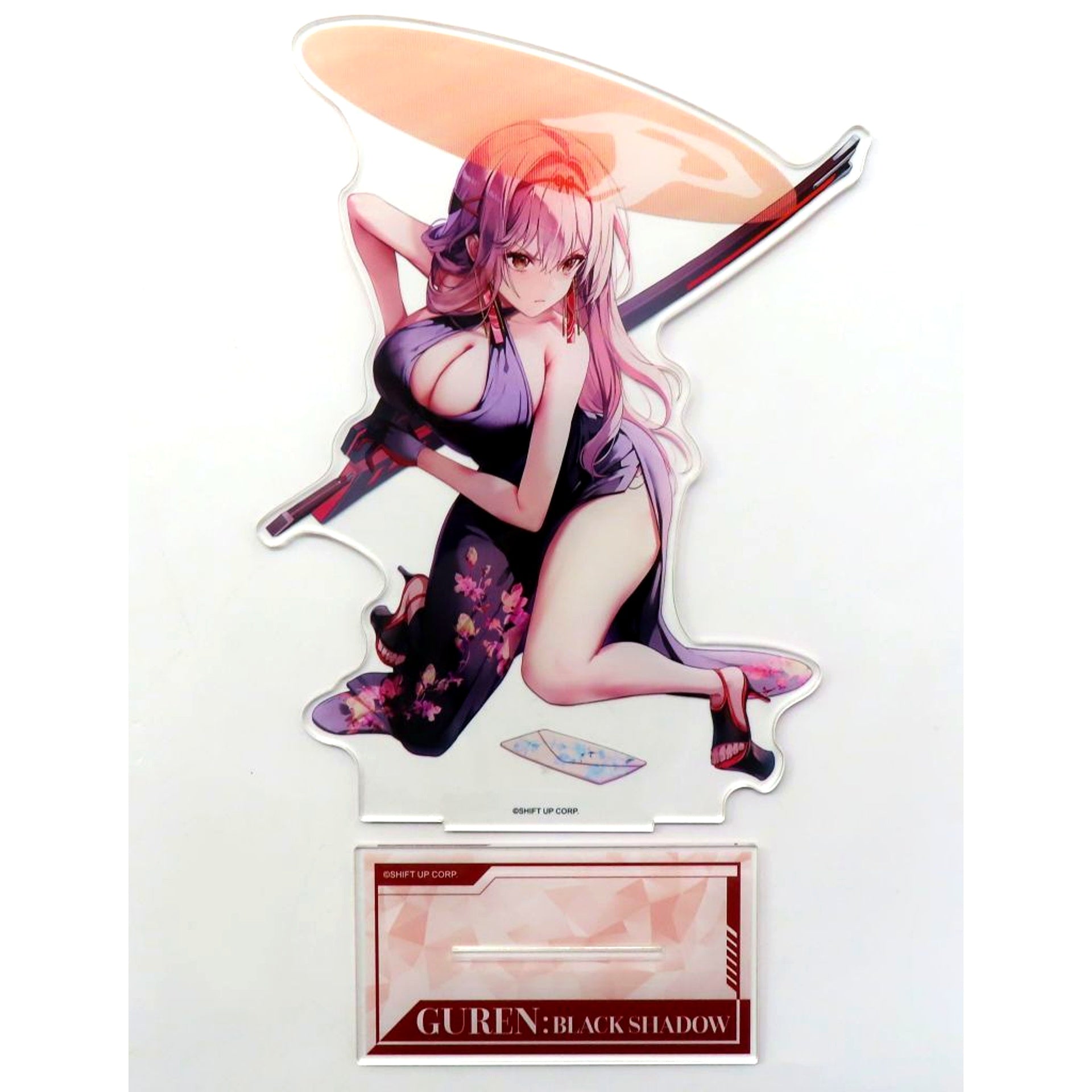 Scarlet Black Shadow Shooting Pose Goddess of Victory: Nikke x Lawson Campaign @Loppi HMV Limited Big Acrylic Stand [USED]