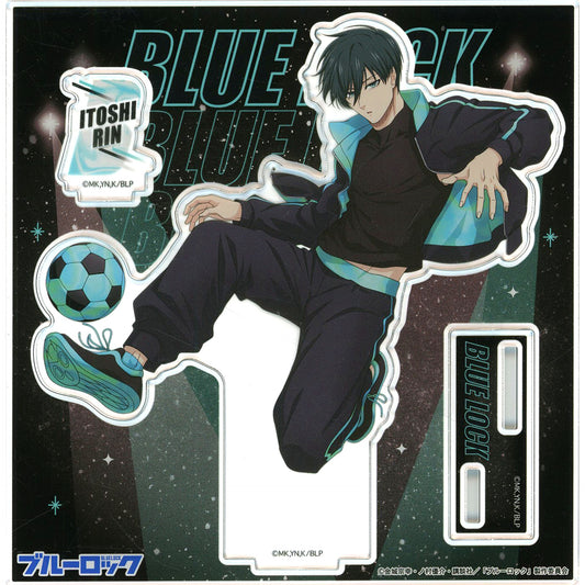 Rin Itoshi Acrylic Stand -Night Soccer- Blue Lock [USED]
